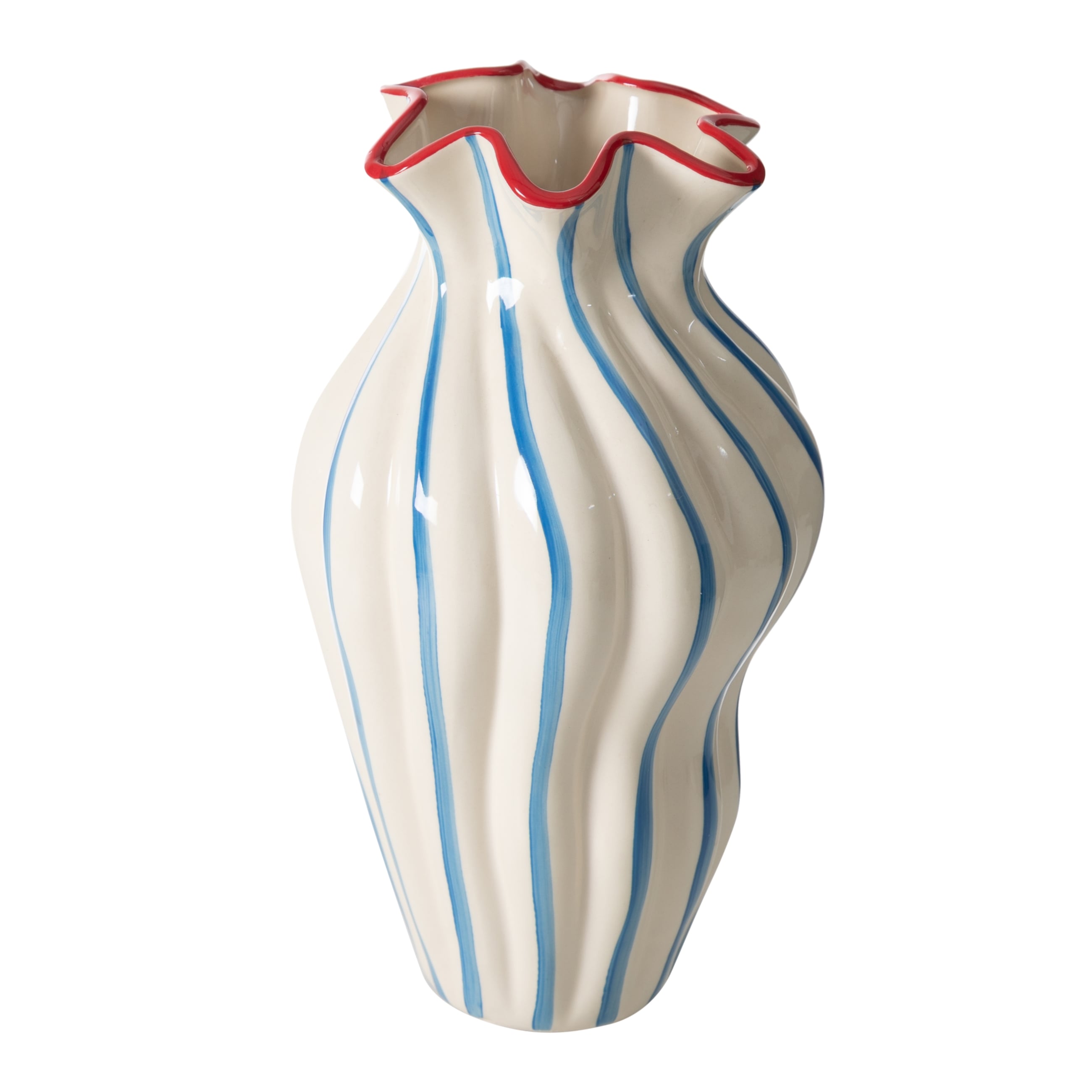 BLUE LINE VAZO 21X21X39CM