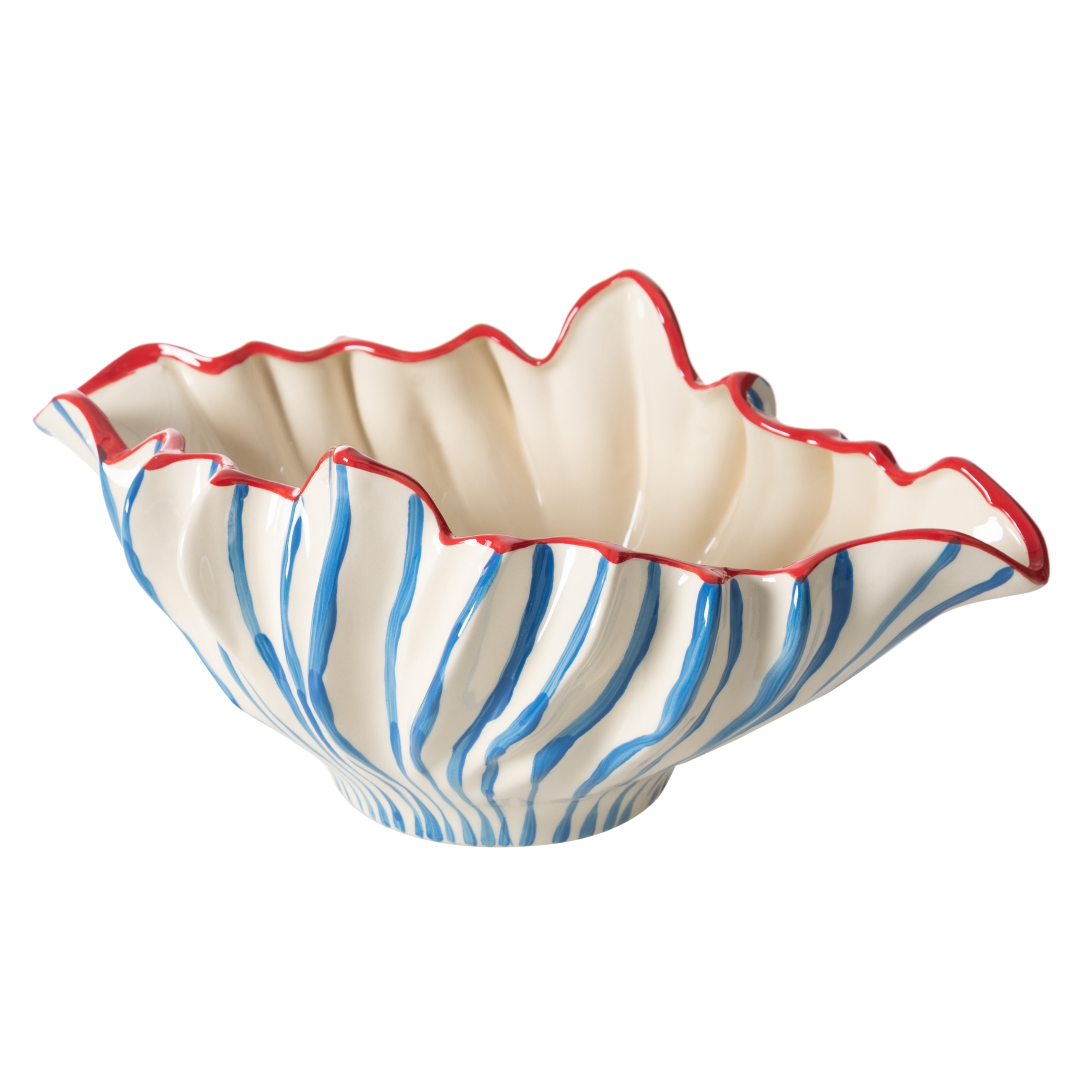 BLUE LINE DEKORATİF KASE 42X24X18CM