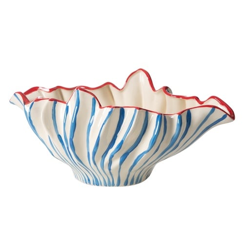 BLUE LINE DEKORATİF KASE 42X24X18CM