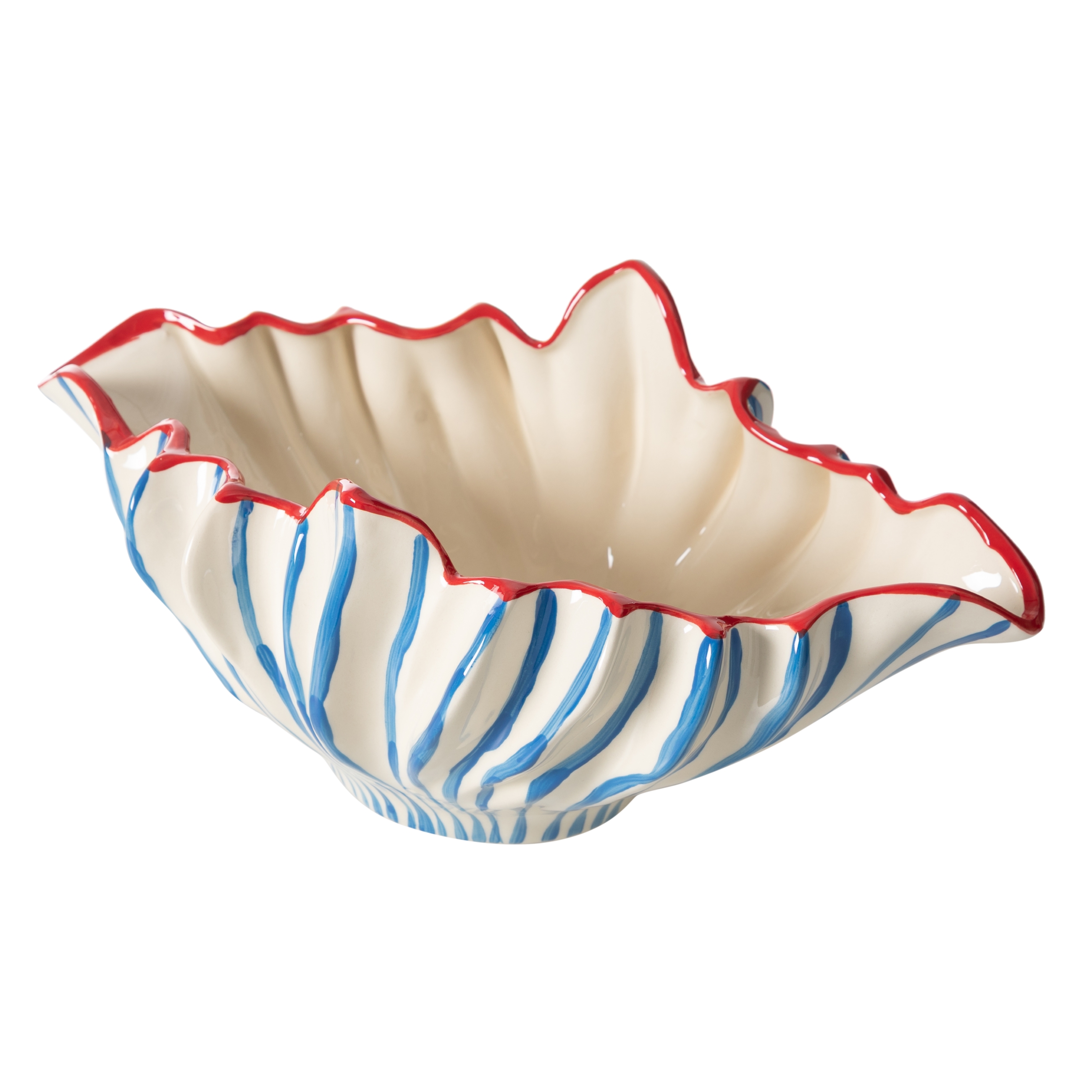 BLUE LINE DEKORATİF KASE 42X24X18CM