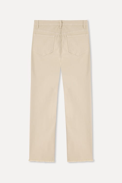 CROPPED FLARE FIT PANTOLON