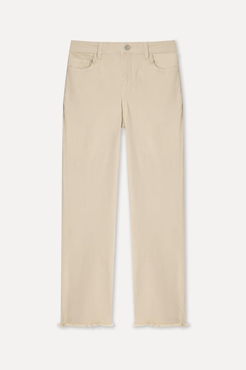 CROPPED FLARE FIT PANTOLON