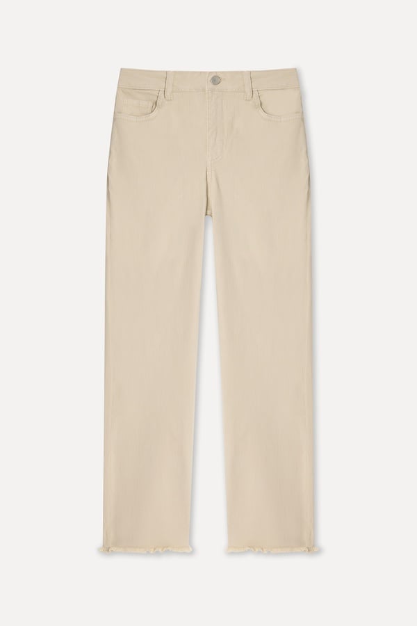 CROPPED FLARE FIT PANTOLON