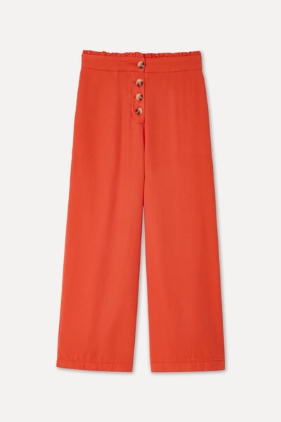 Mudo Kadın Kırmızı Cloutte Fit Pantolon