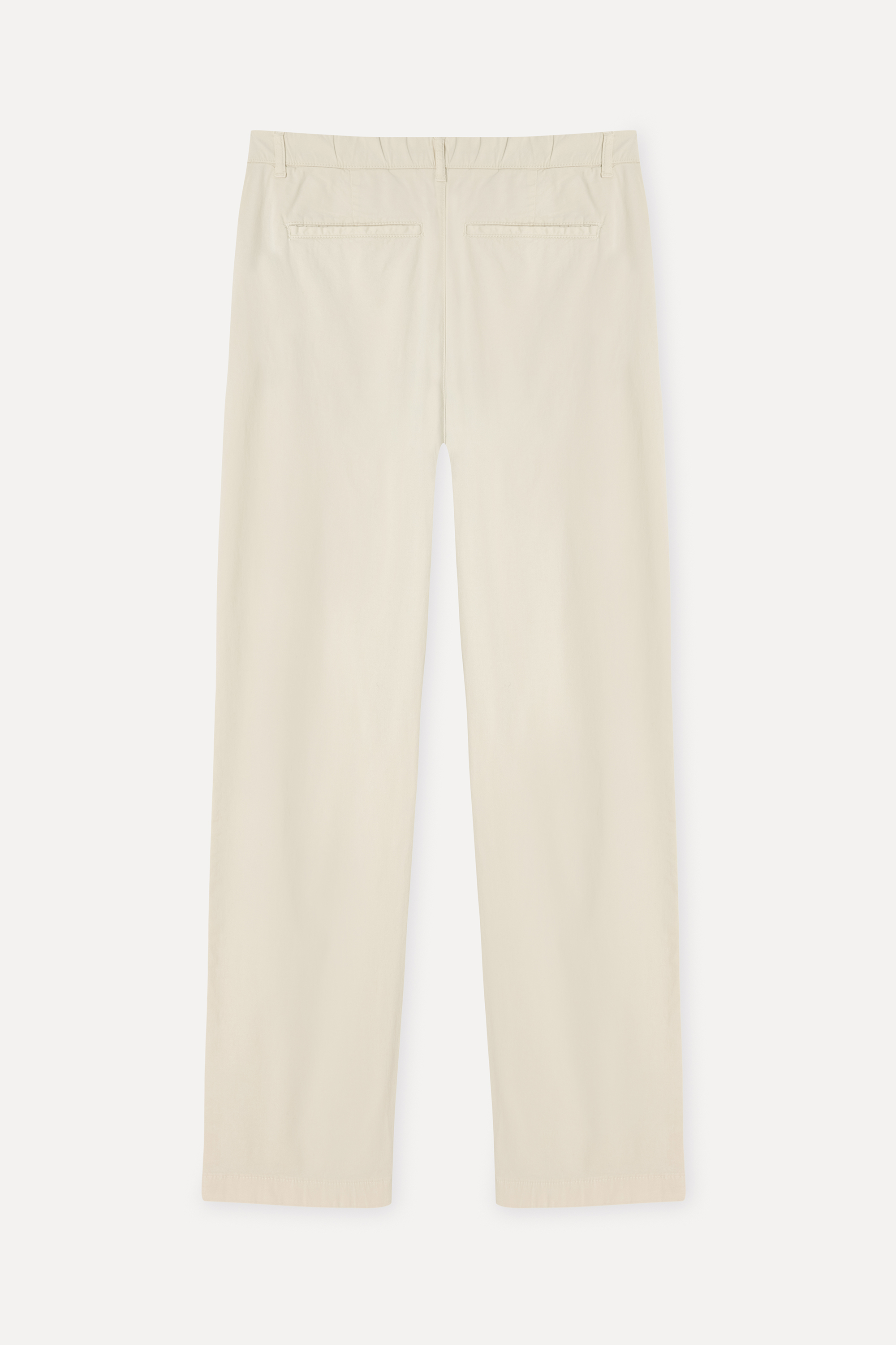 Erkek Taş Rengi Straight Fit Chino Pantolon