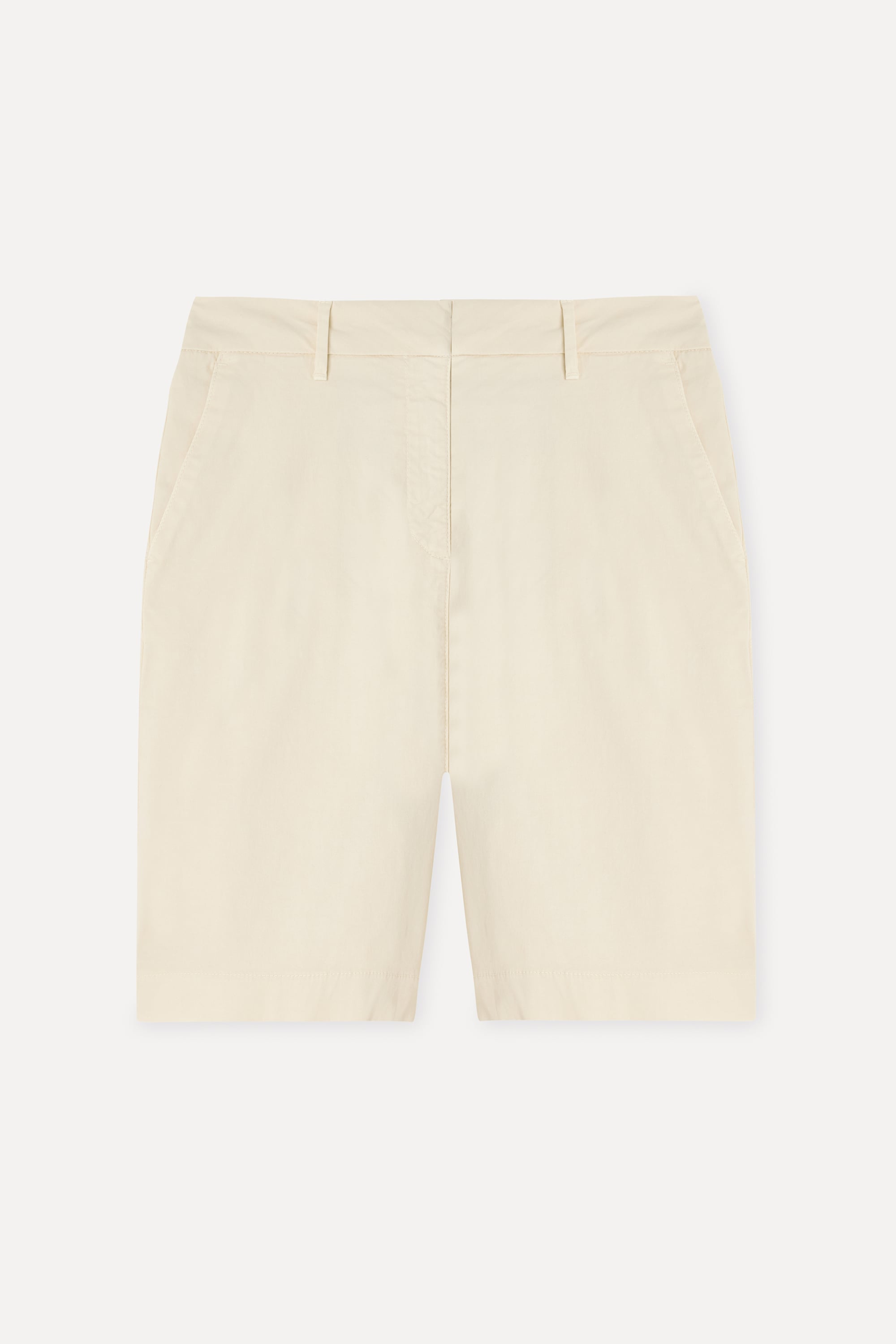 Erkek Sarı Straight Fit Chino Şort