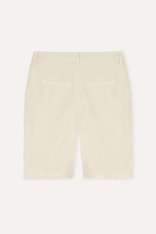  Erkek Sarı Straight Fit Chino Şort