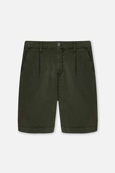 Mudo Erkek Haki Straight Fit Chino Şort