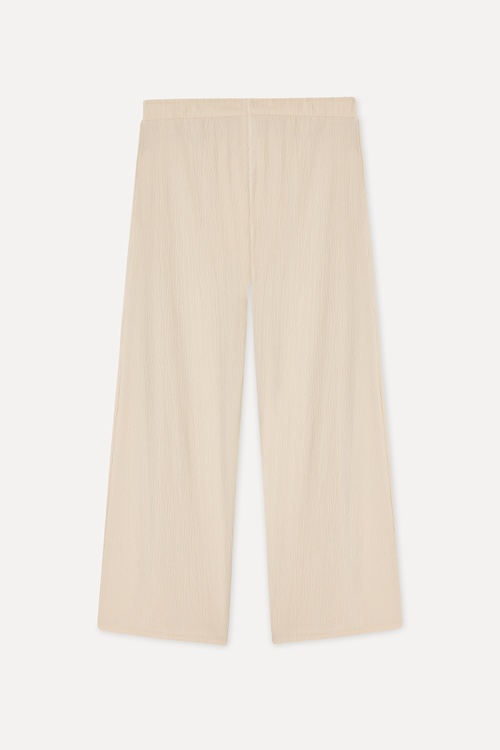 WIDE LEG PİLELİ PANTOLON