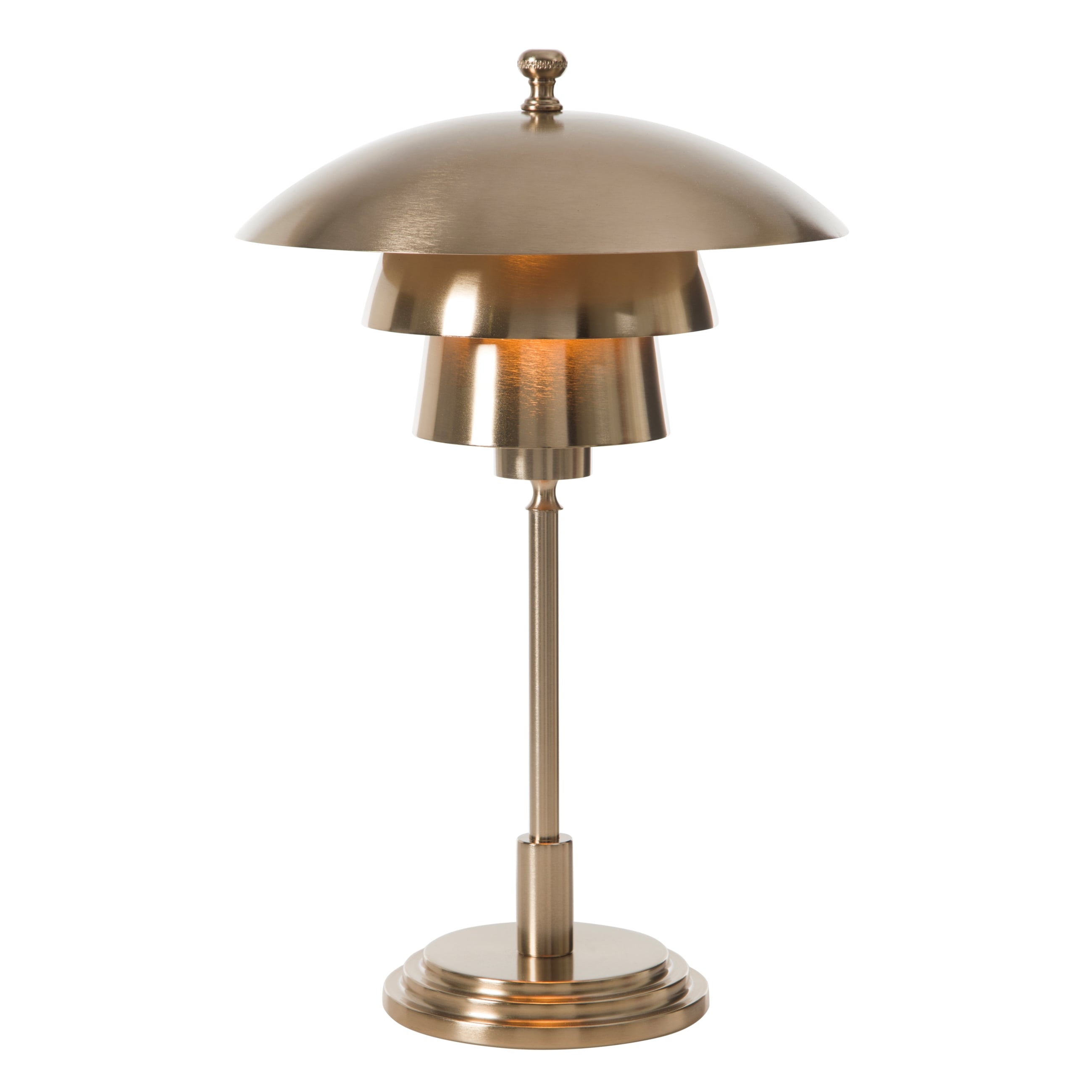 SHROOM GOLD METAL ABAJUR 30X50 CM