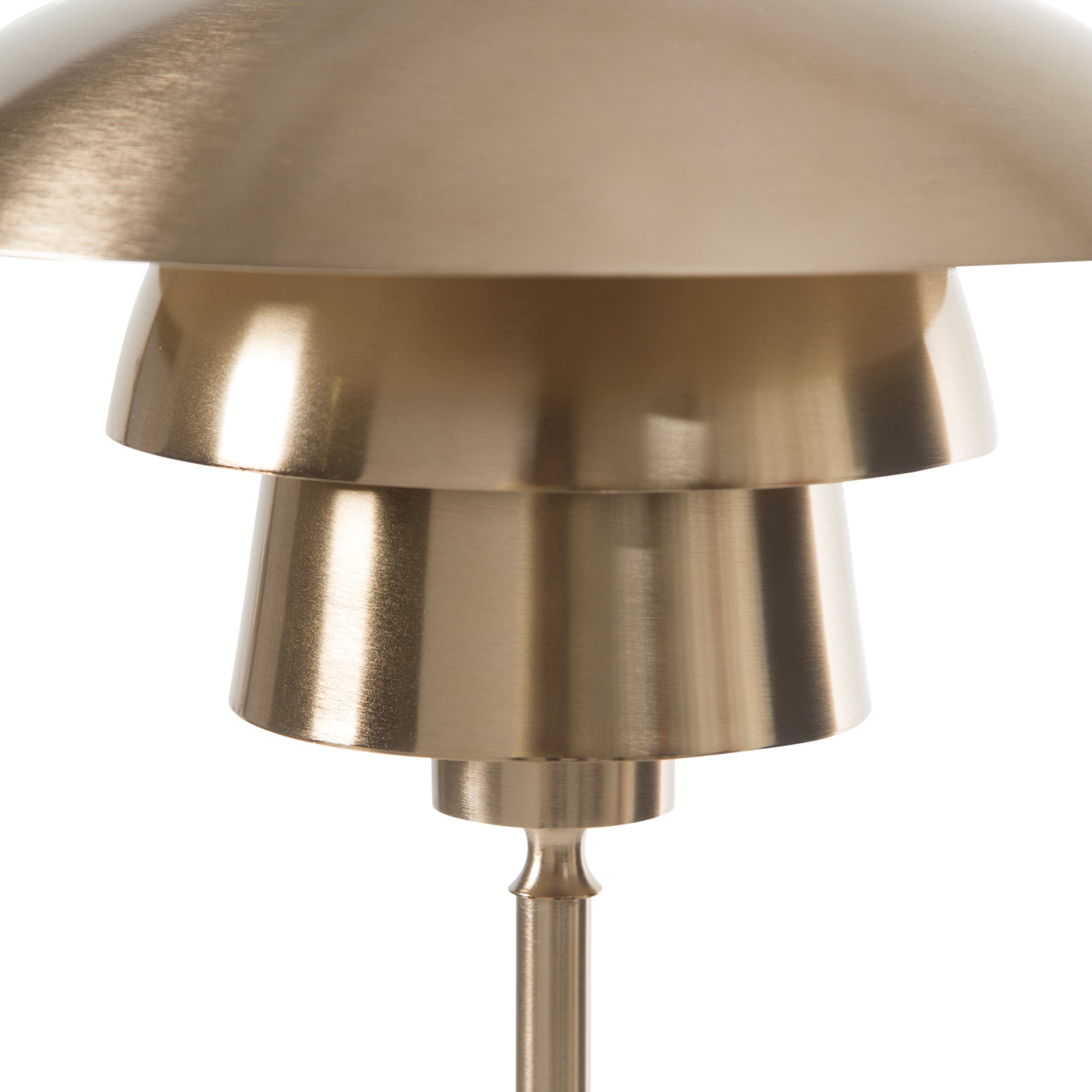 SHROOM GOLD METAL ABAJUR 30X50 CM