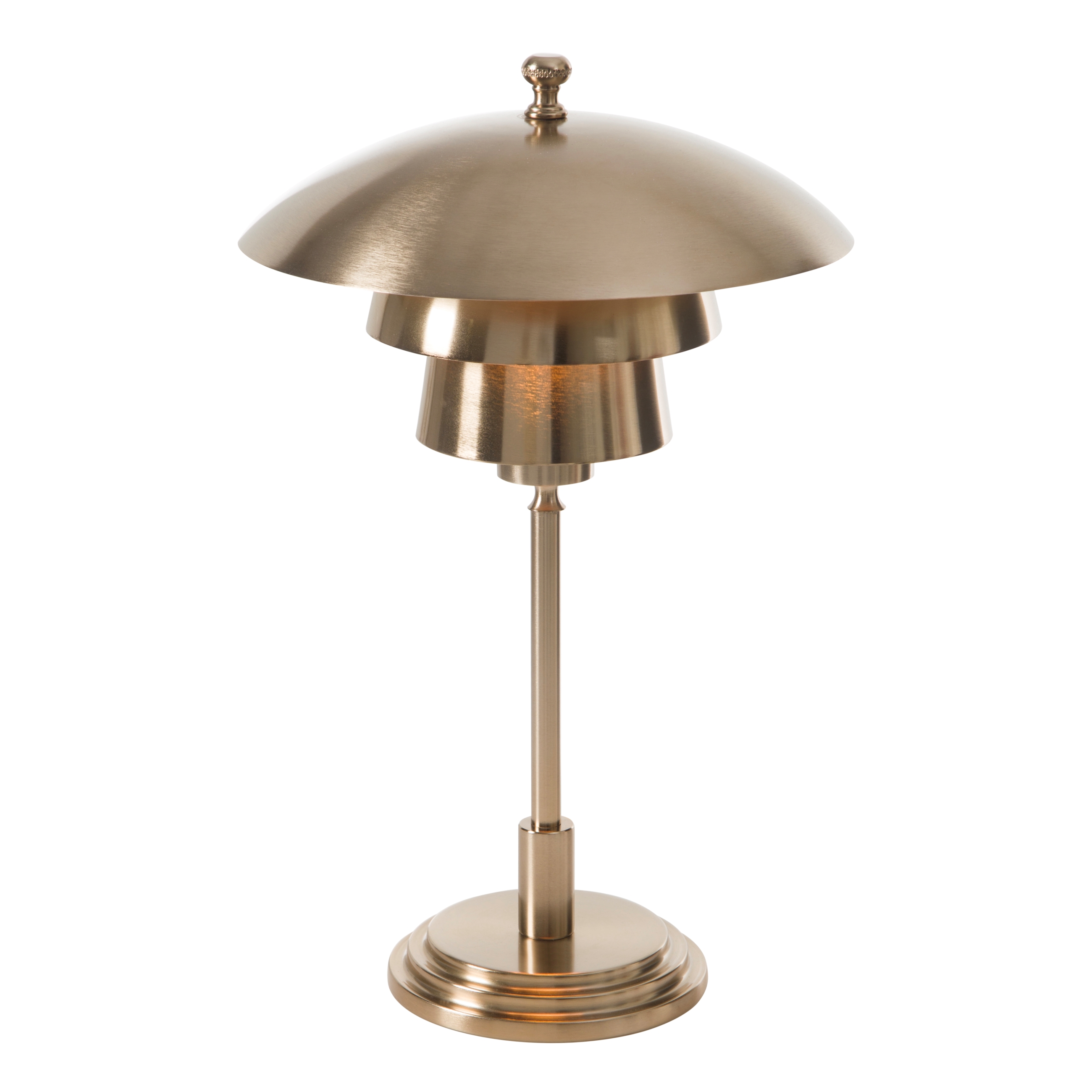 SHROOM GOLD METAL ABAJUR 30X50 CM