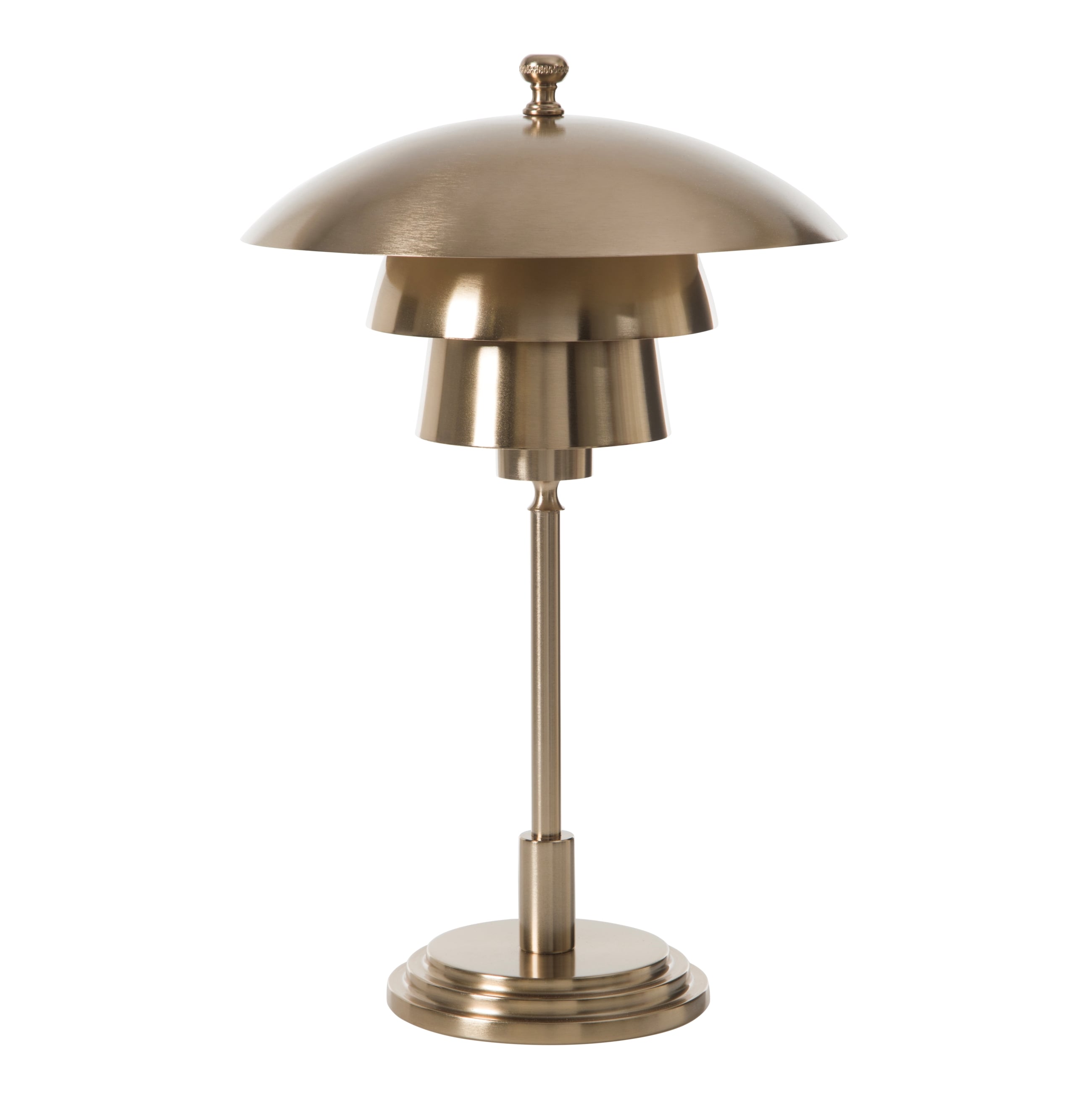 SHROOM GOLD METAL ABAJUR 30X50 CM