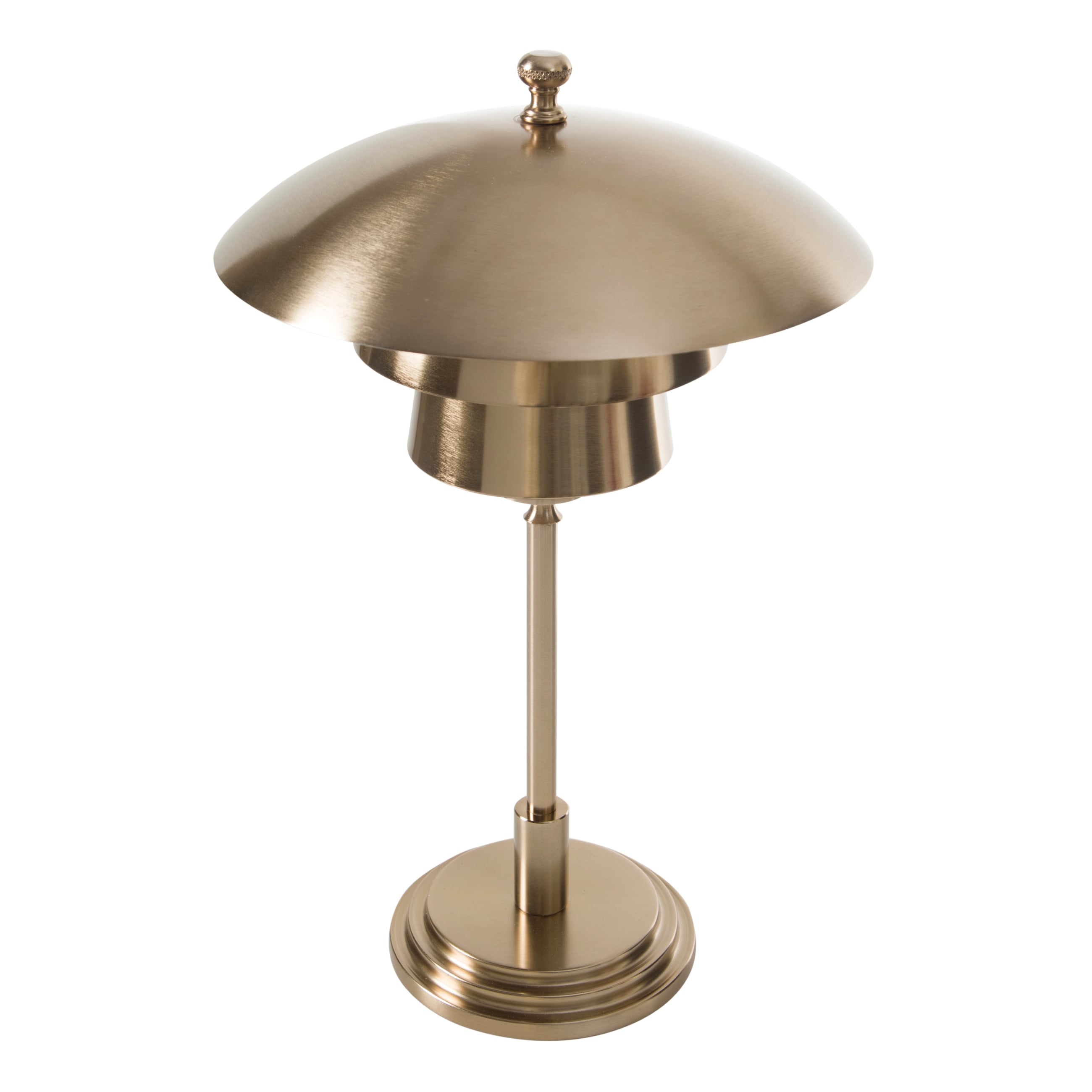 SHROOM GOLD METAL ABAJUR 30X50 CM