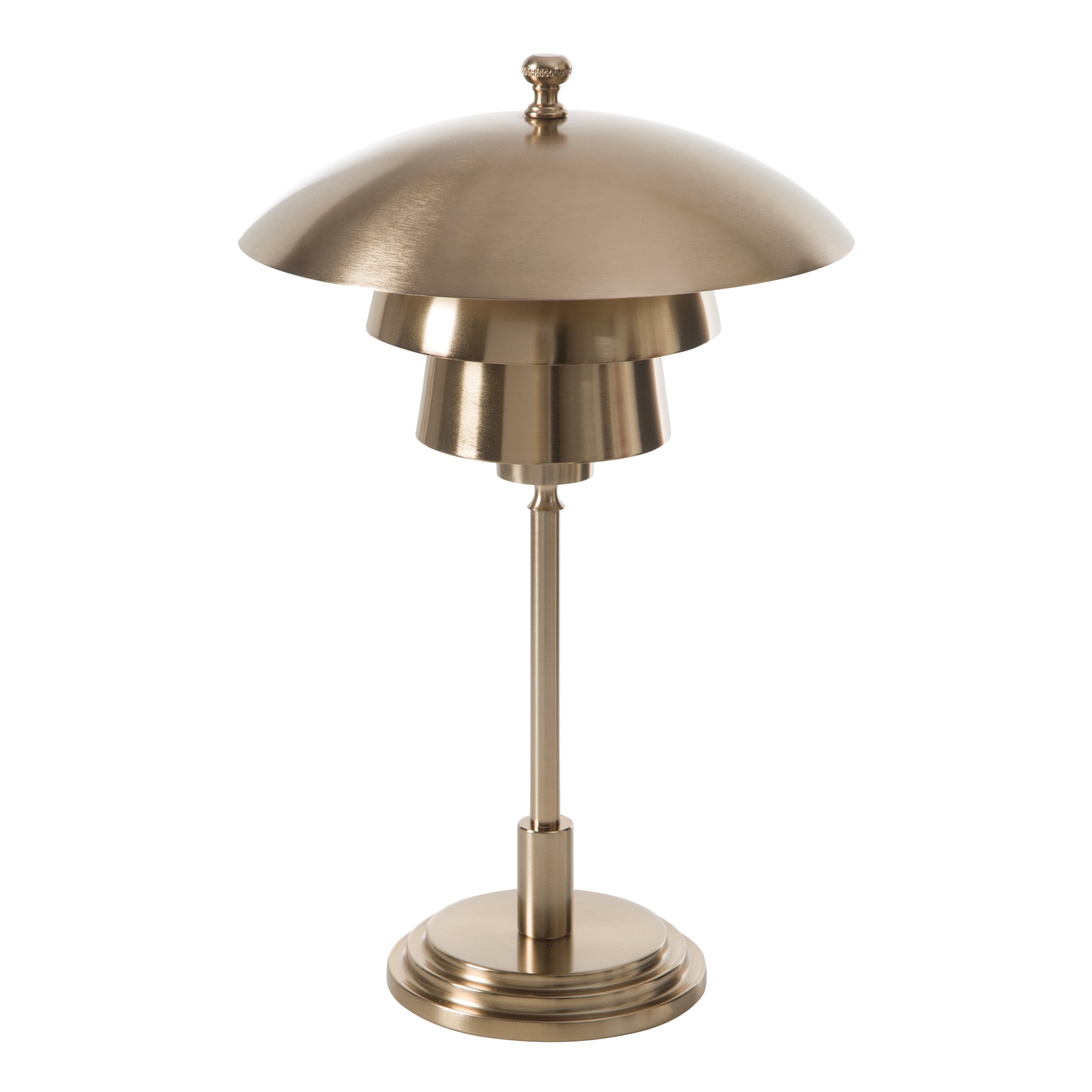 SHROOM GOLD METAL ABAJUR 30X50 CM