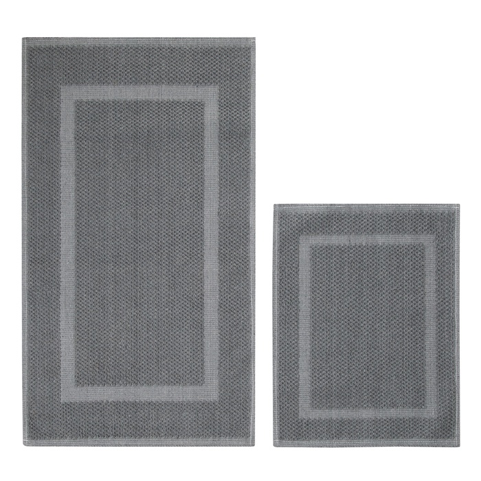 DAISY 2'Lİ BANYO PASPAS SETİ GRİ