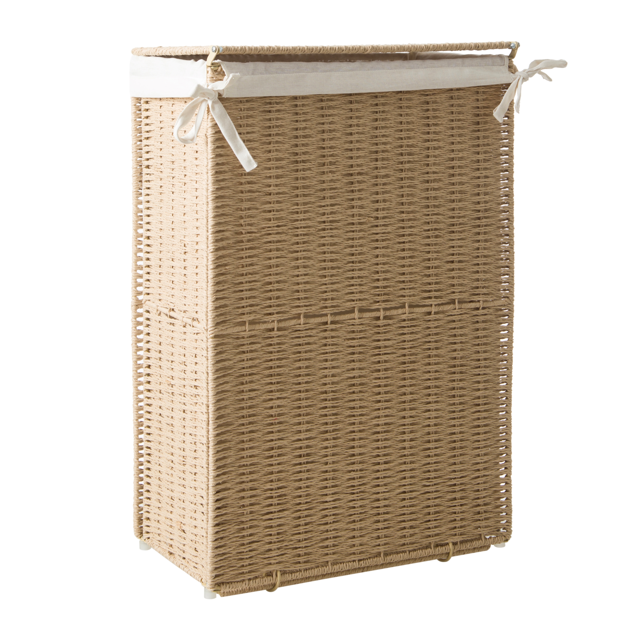 LUNE NATUREL ÇAMAŞIR SEPETİ 44X25X65