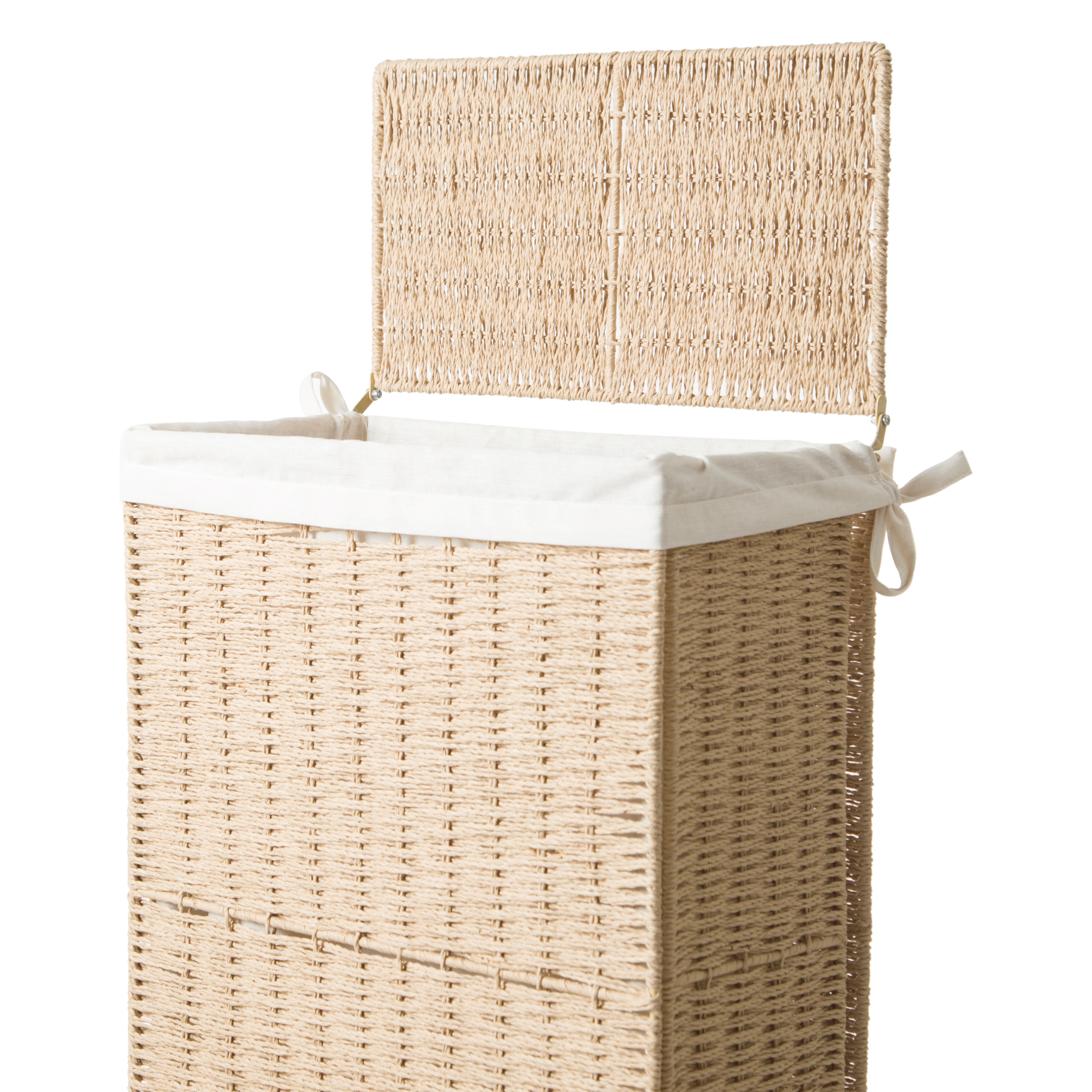 LUNE NATUREL ÇAMAŞIR SEPETİ 44X25X65