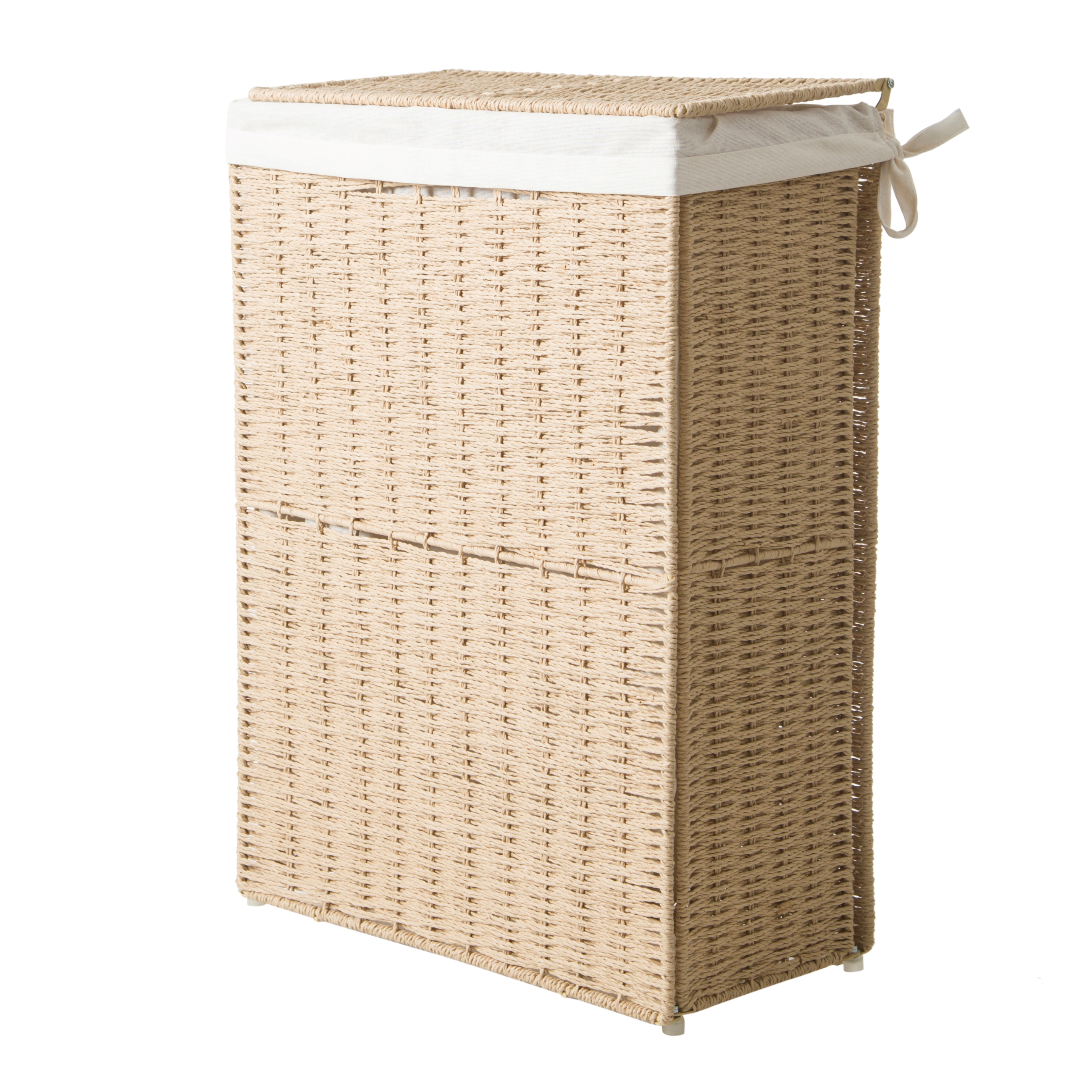 LUNE NATUREL ÇAMAŞIR SEPETİ 44X25X65