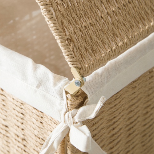  LUNE NATUREL ÇAMAŞIR SEPETİ 44X25X65