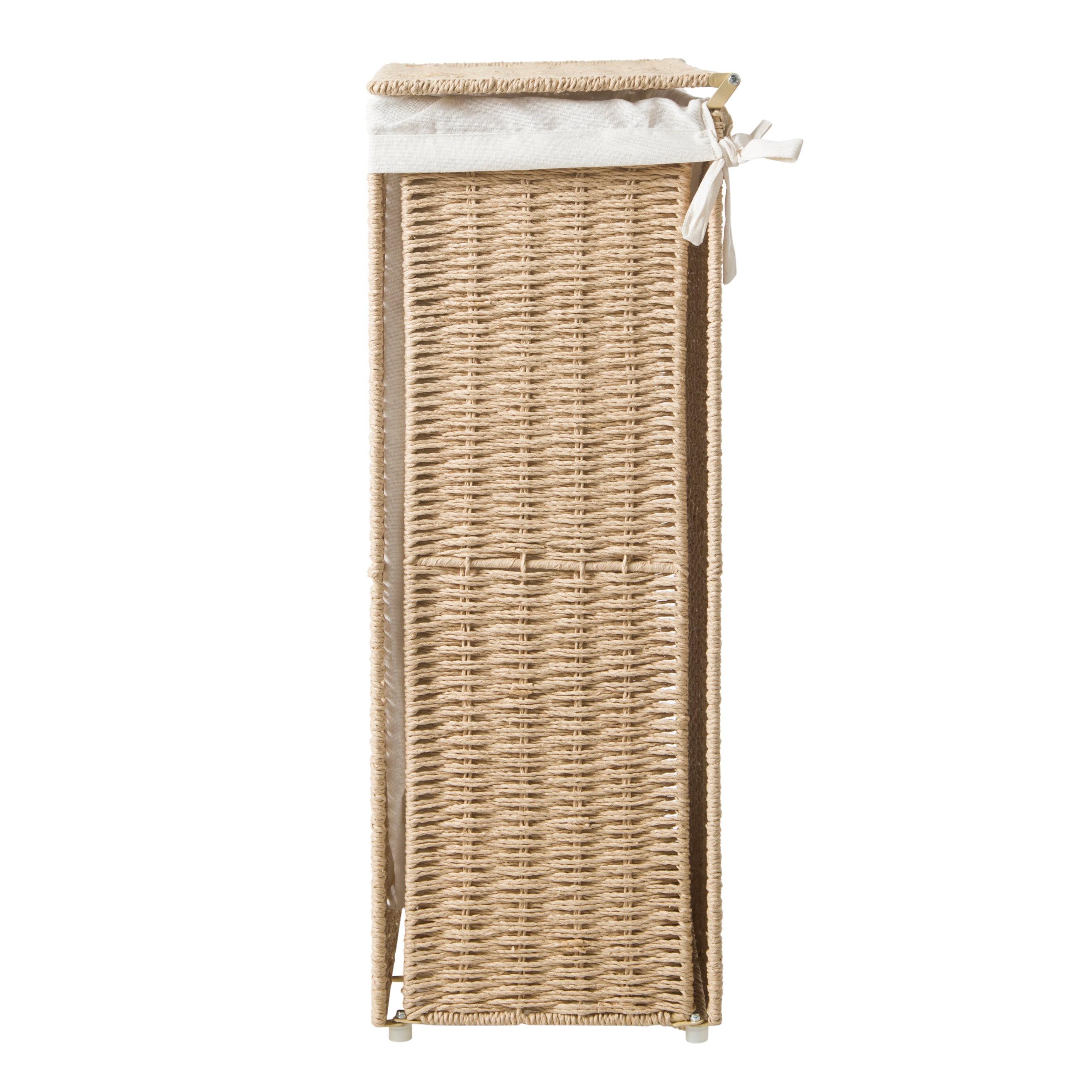 LUNE NATUREL ÇAMAŞIR SEPETİ 44X25X65