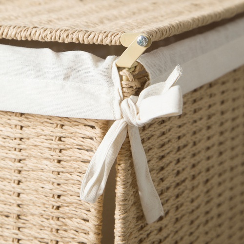  LUNE NATUREL ÇAMAŞIR SEPETİ 44X25X65