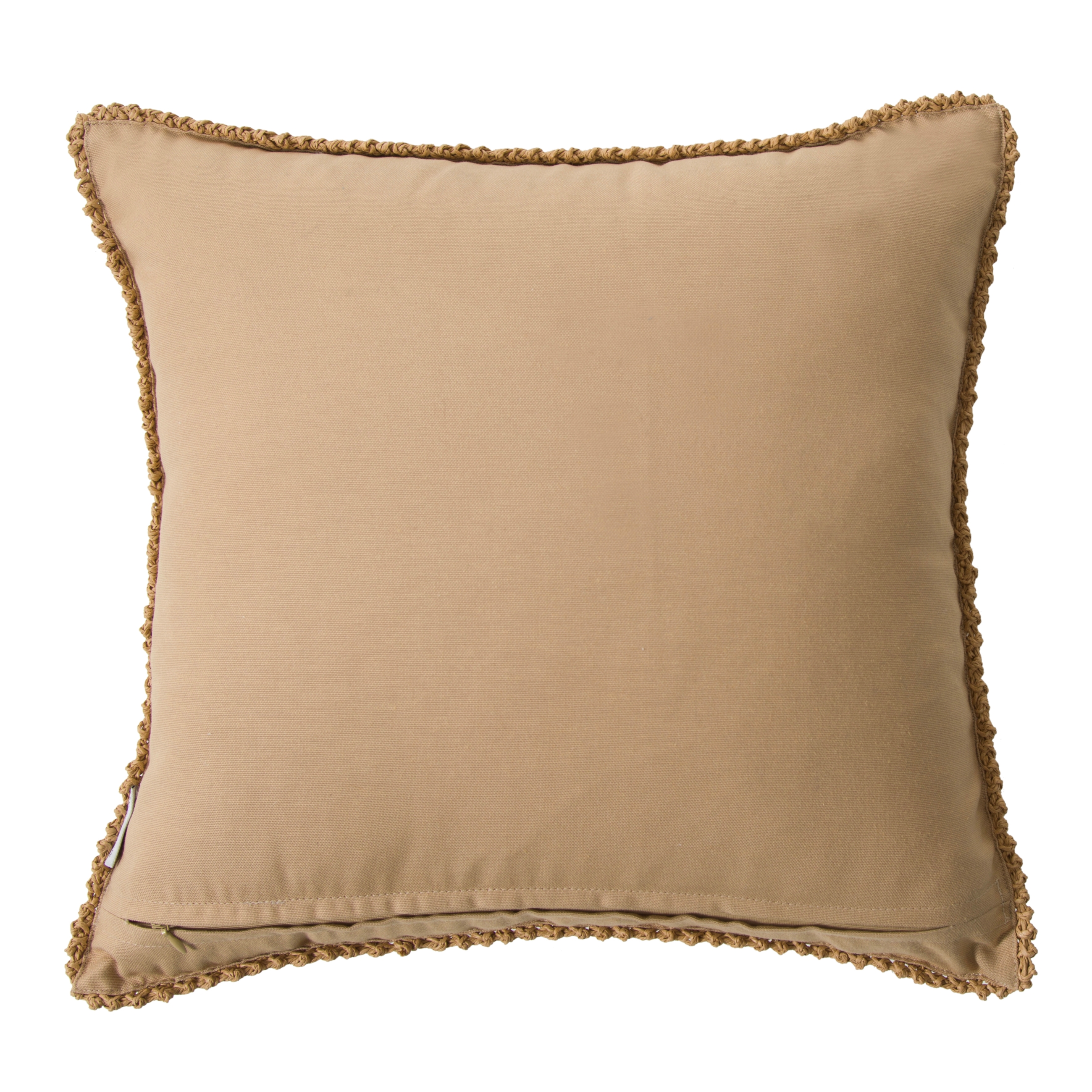 VANESSA FLORAL KIRLENT NATUREL 45X45