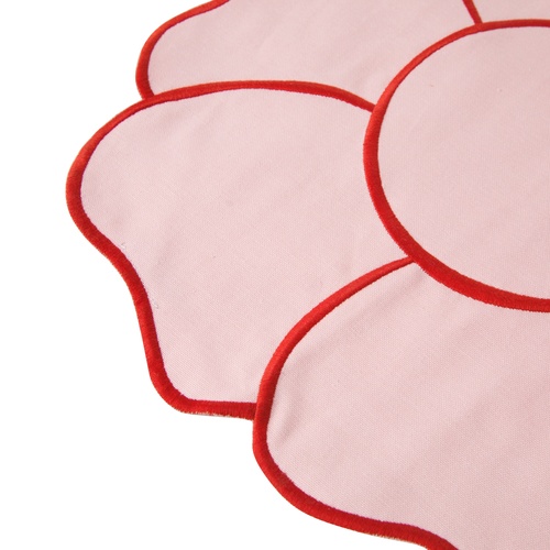 FLOWER AMERİKAN SERVİS PEMBE 42CM