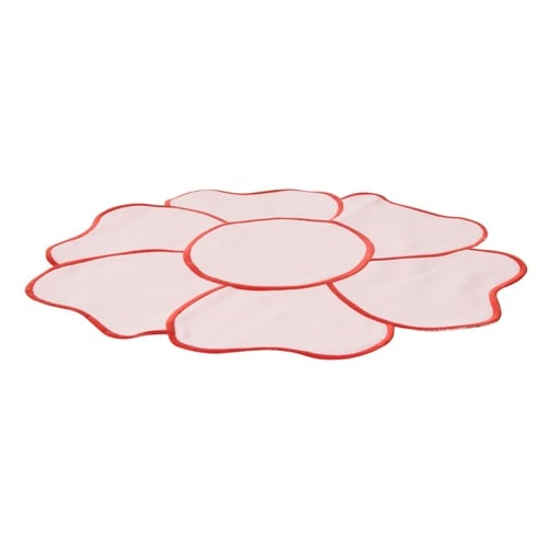 FLOWER AMERİKAN SERVİS PEMBE 42CM