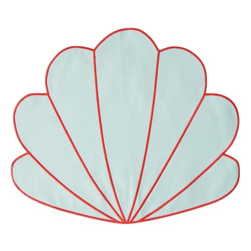 SHELL AMERİKAN SERVİS TURKUAZ 42CM