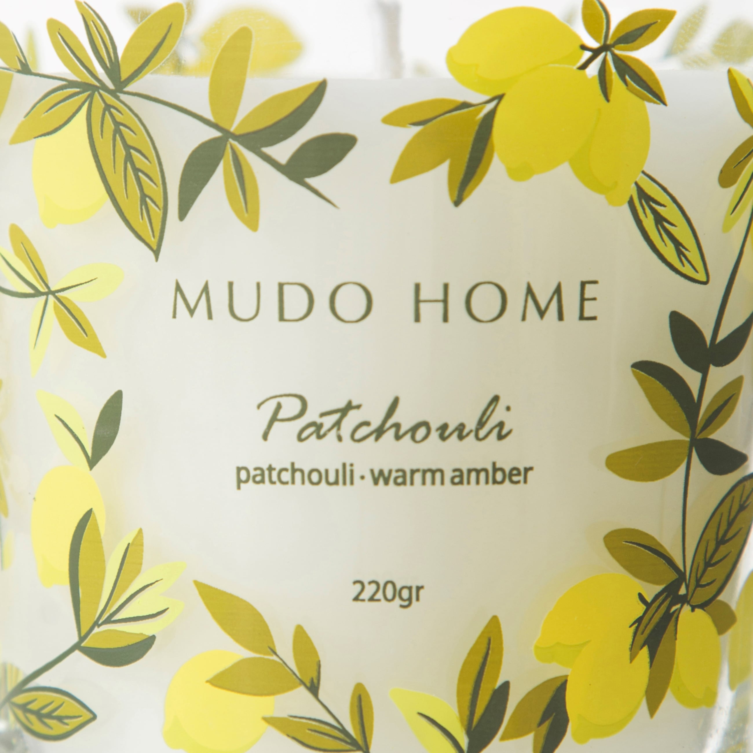 LEMON PATCHOULI MUM 220GR