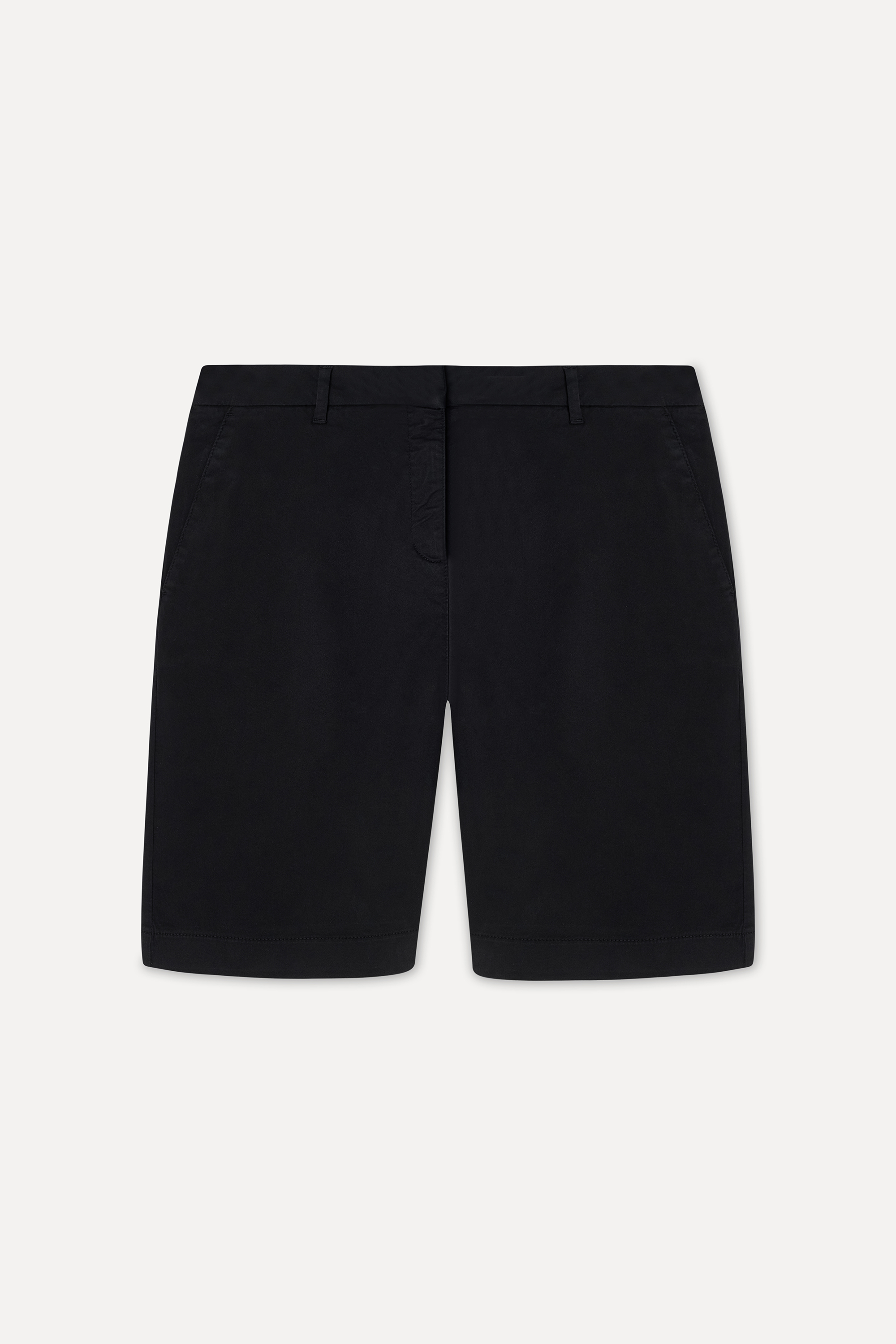 Erkek Siyah Regular Fit Şort