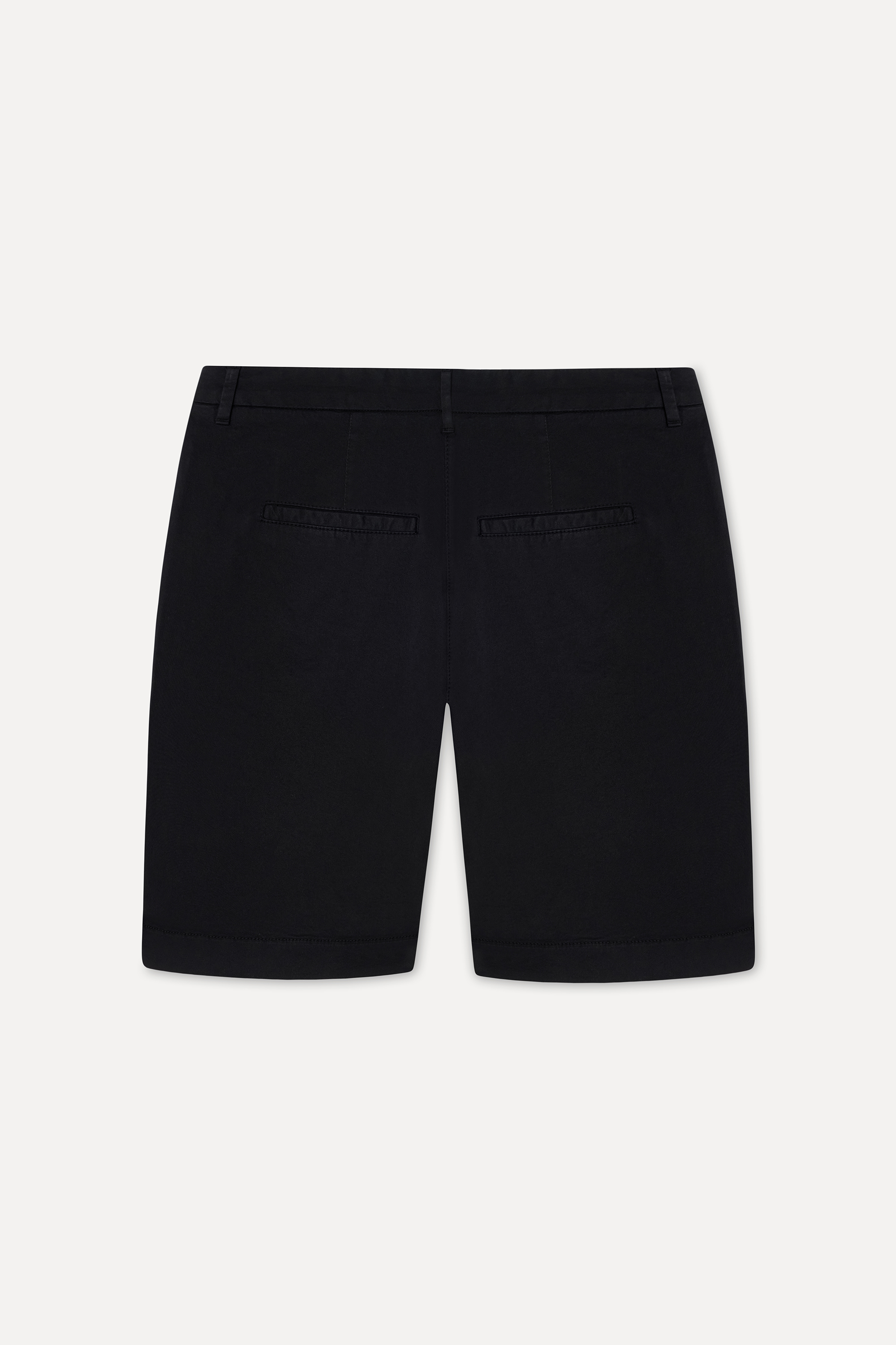 Erkek Siyah Regular Fit Şort