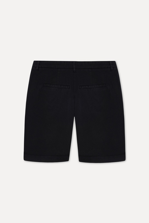 Erkek Siyah Regular Fit Şort
