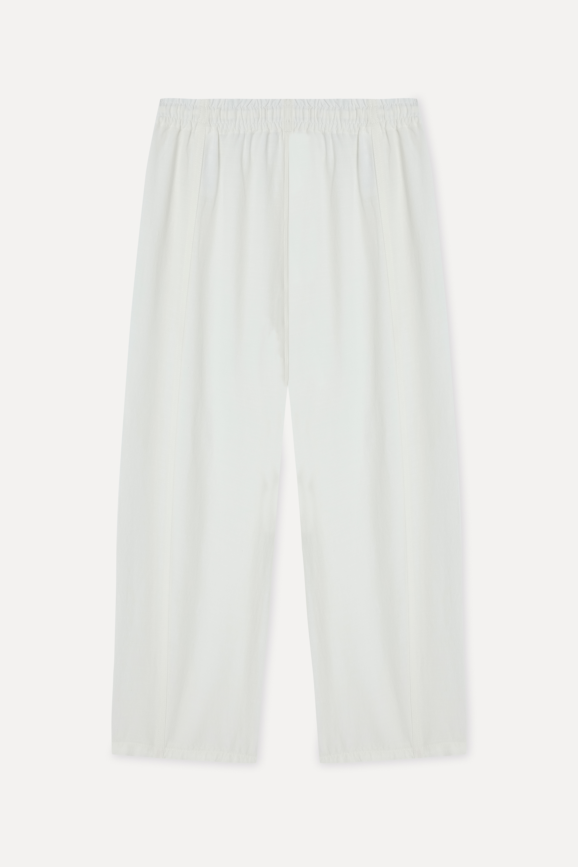 Kadın Ekru Comfort Fit Chino Pantolon