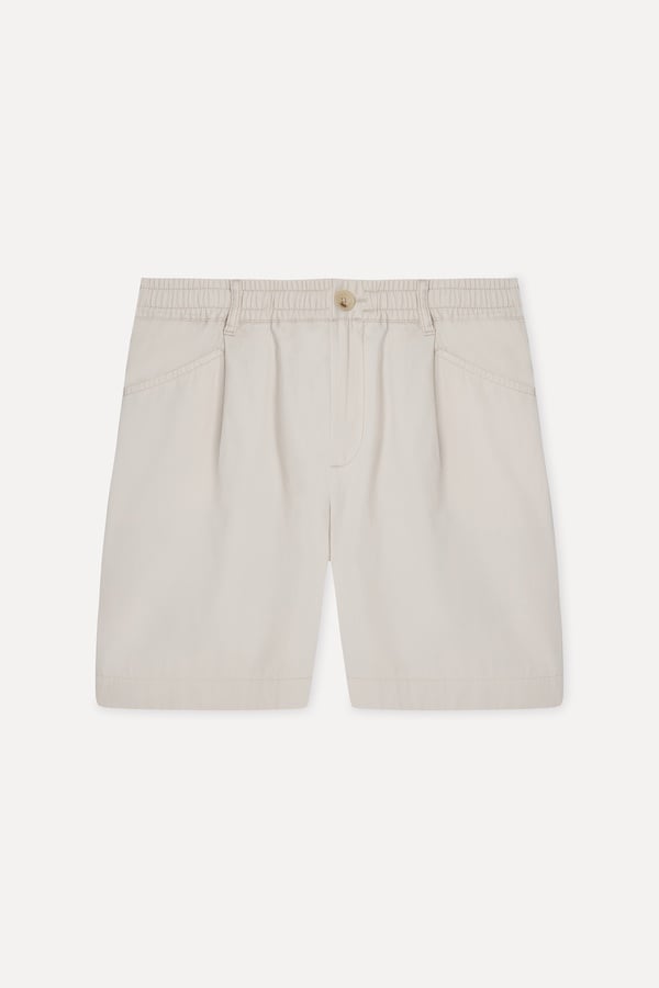 Kadın Bej Rengi Relax Fit Chino Pantolon