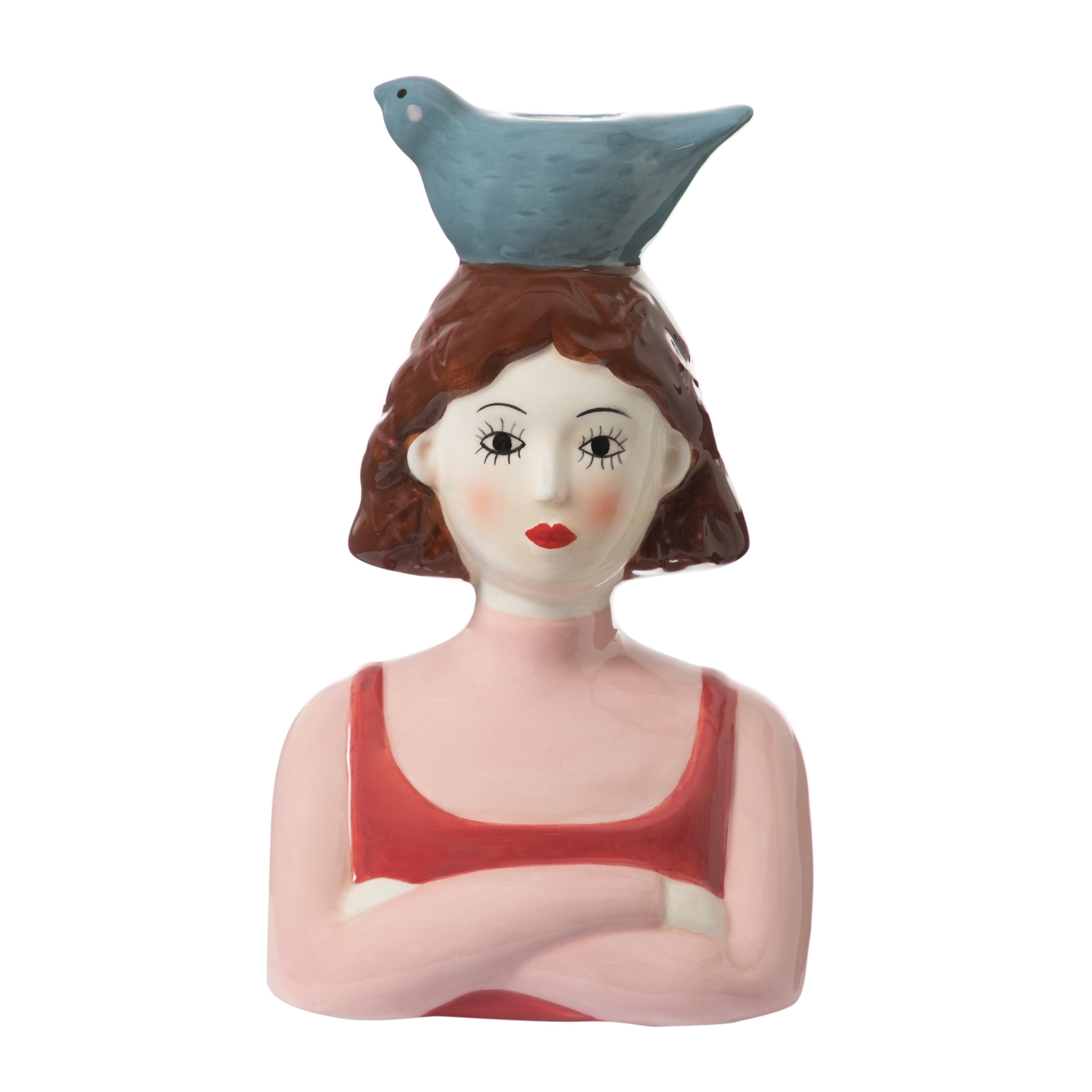 BIRDY LADY MUMLUK 13X9X20 CM