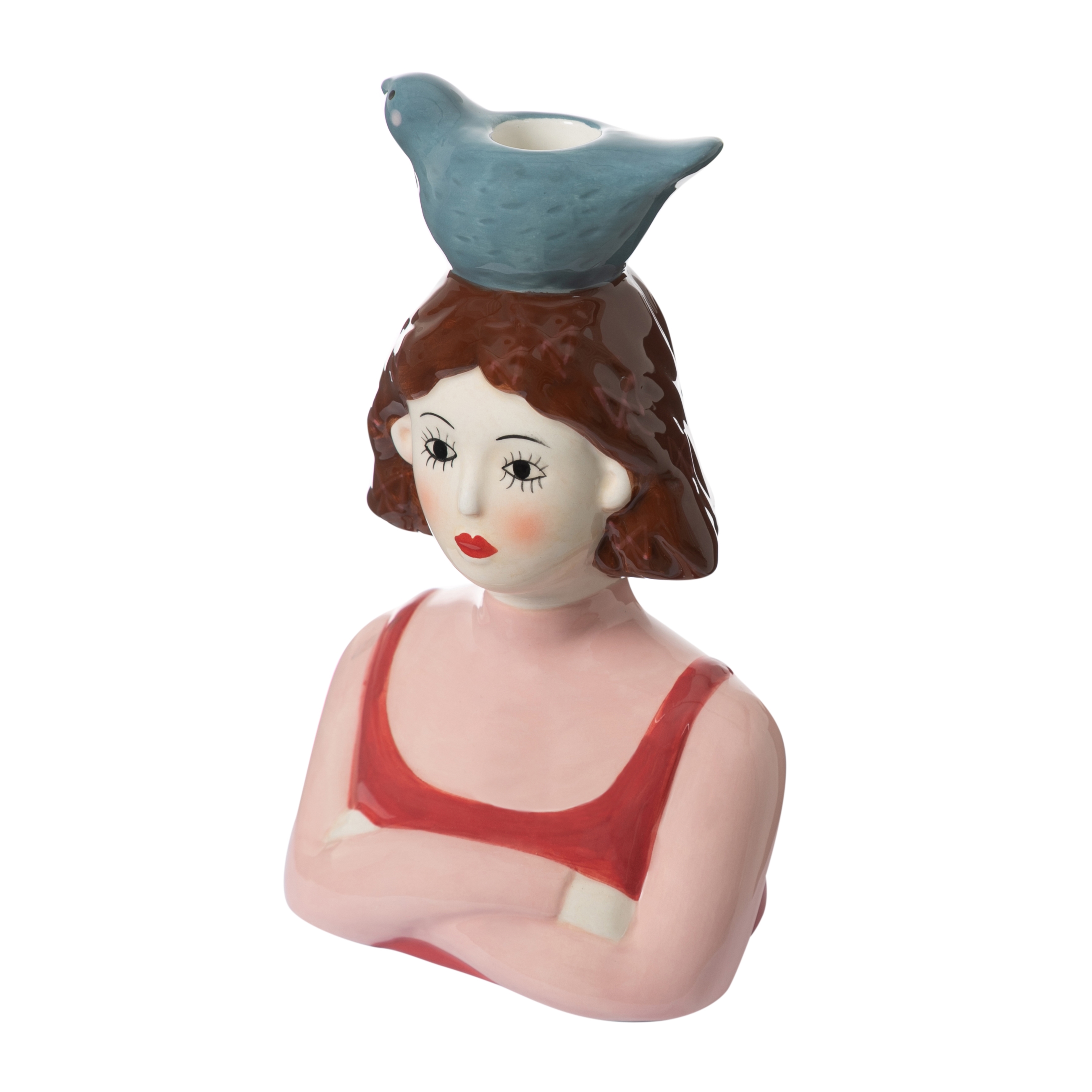 BIRDY LADY MUMLUK 13X9X20 CM