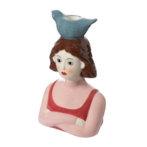 BIRDY LADY MUMLUK 13X9X20 CM