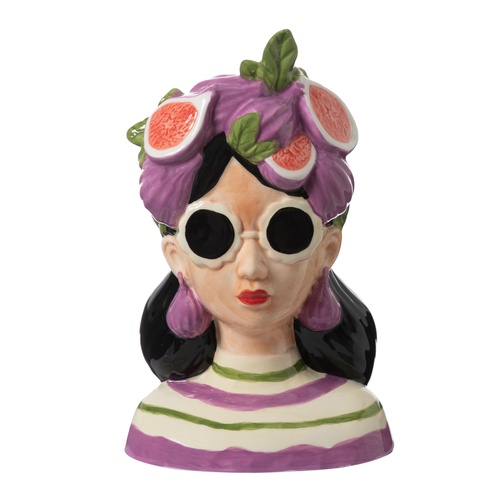 PURPLE LADY VAZO 15X11X23 CM