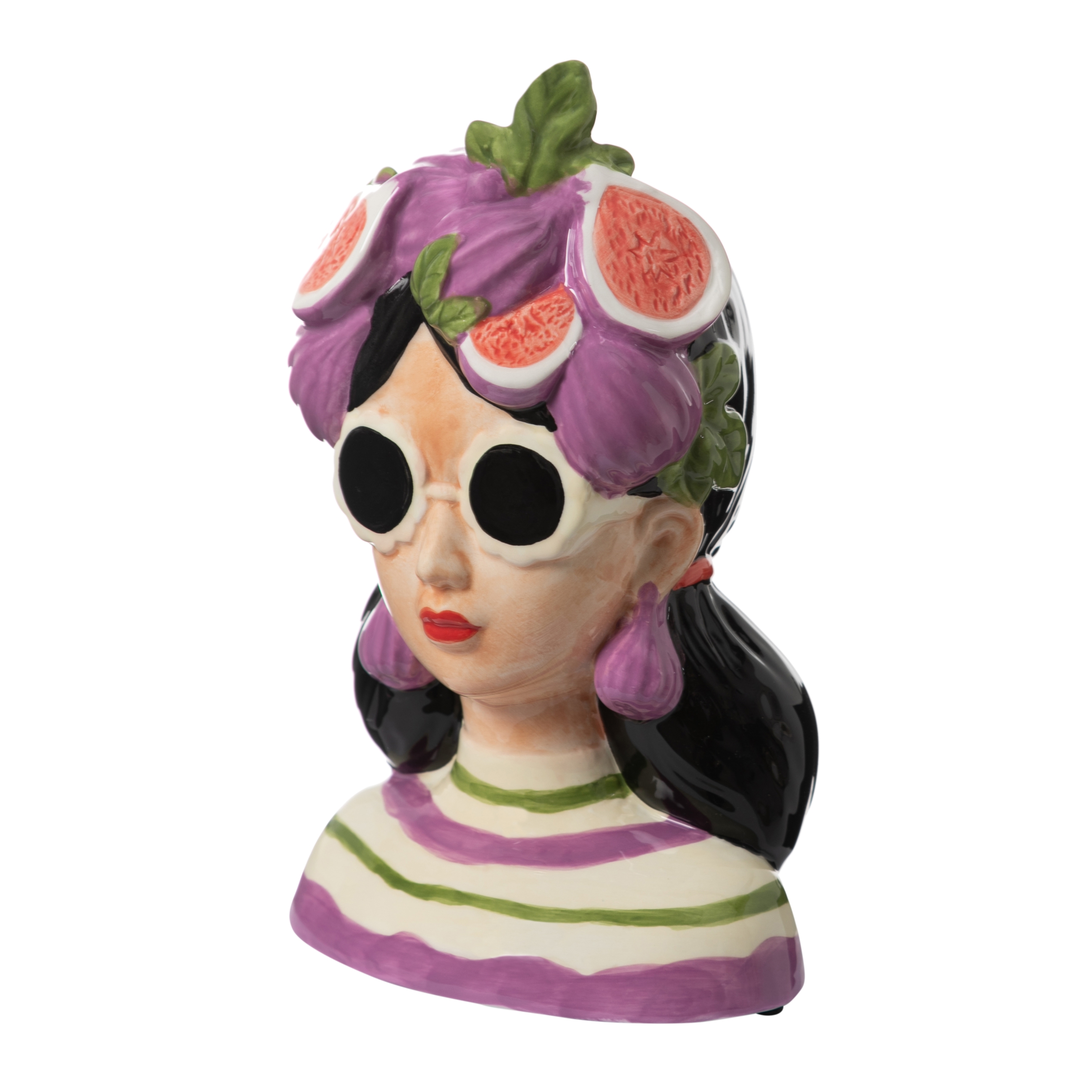 PURPLE LADY VAZO 15X11X23 CM