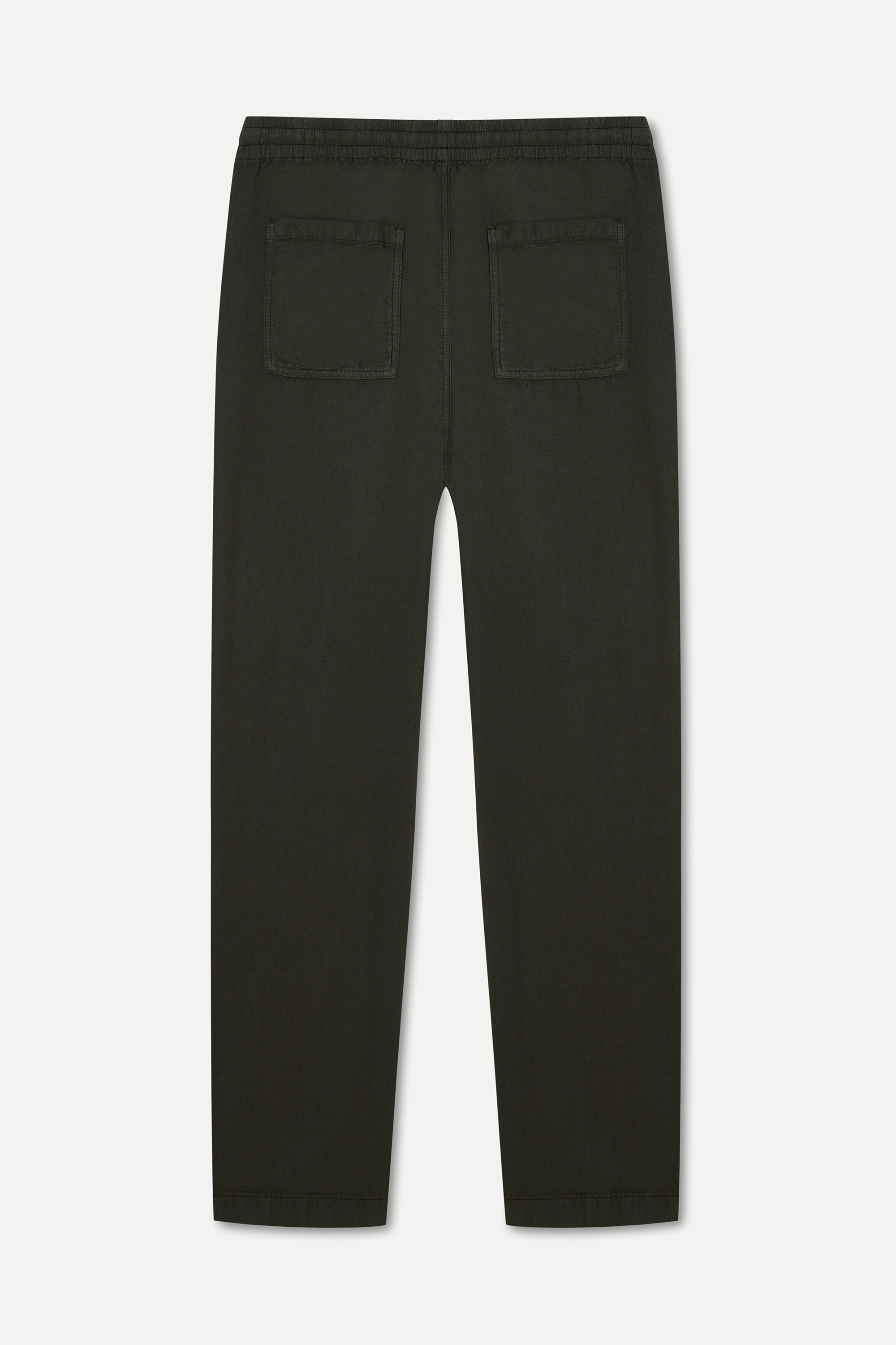 Erkek Haki Straight Fit Chino Pantolon