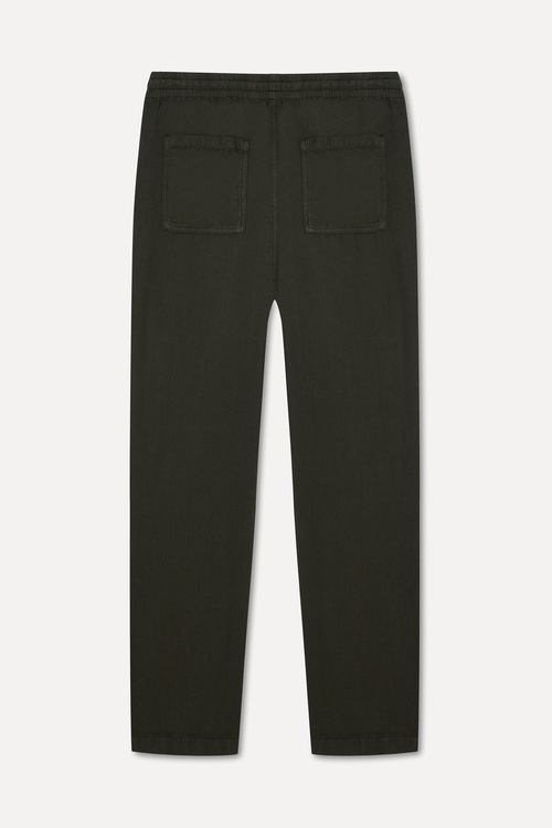 Erkek Haki Straight Fit Chino Pantolon