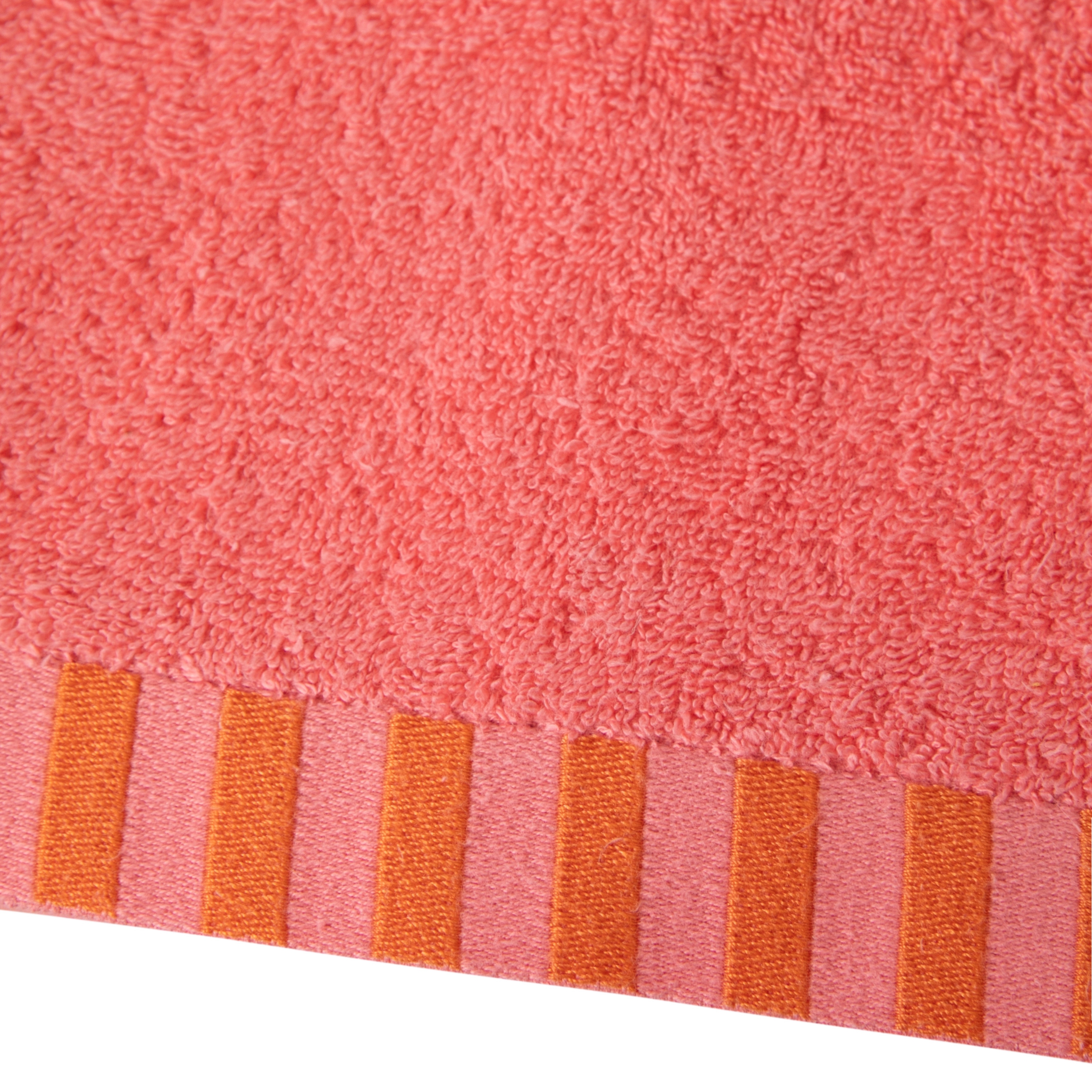 NOVA YÜZ HAVLUSU PEMBE TURUNCU 50X80