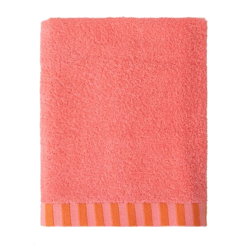 NOVA YÜZ HAVLUSU PEMBE TURUNCU 50X80