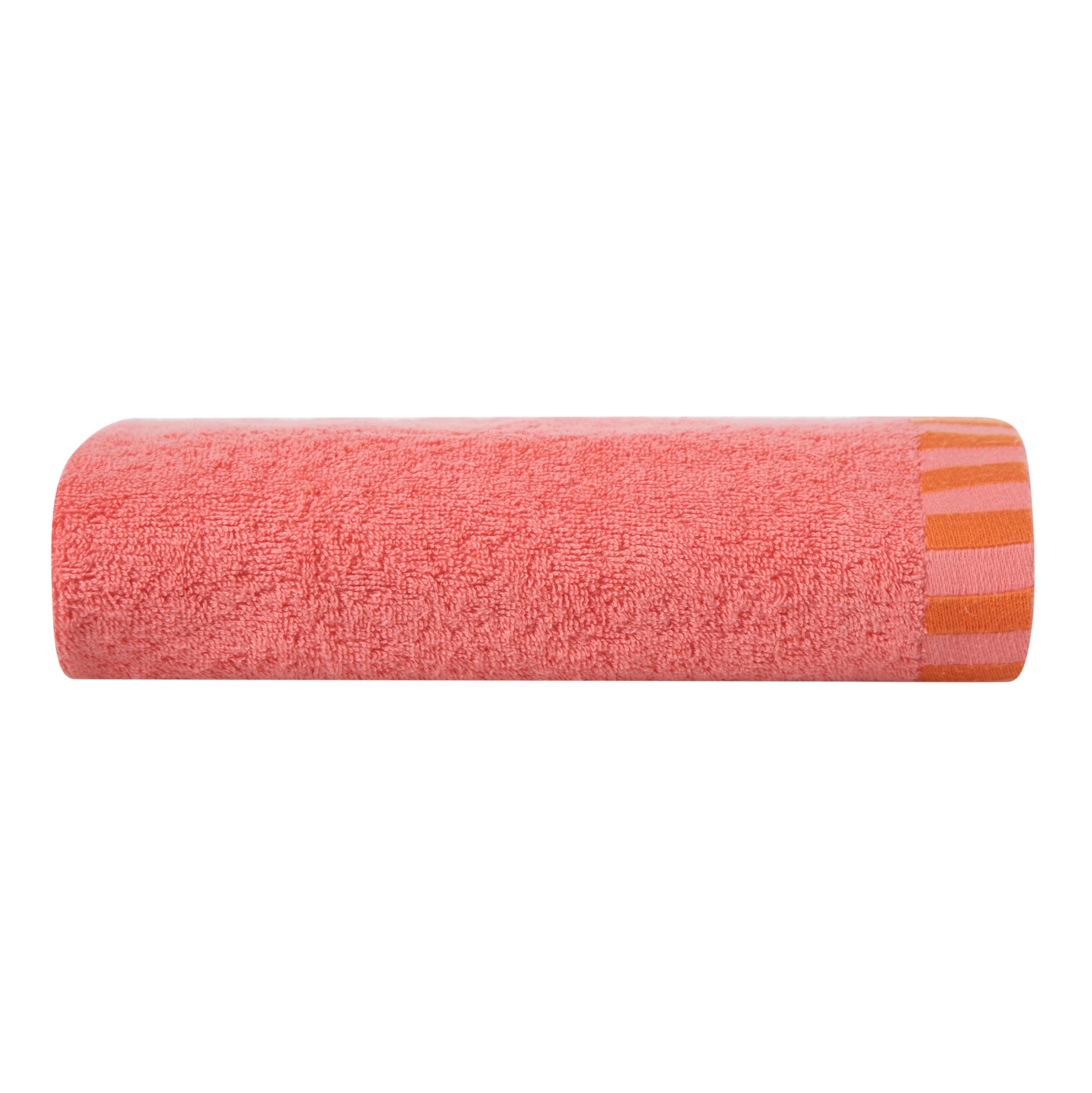 NOVA YÜZ HAVLUSU PEMBE TURUNCU 50X80