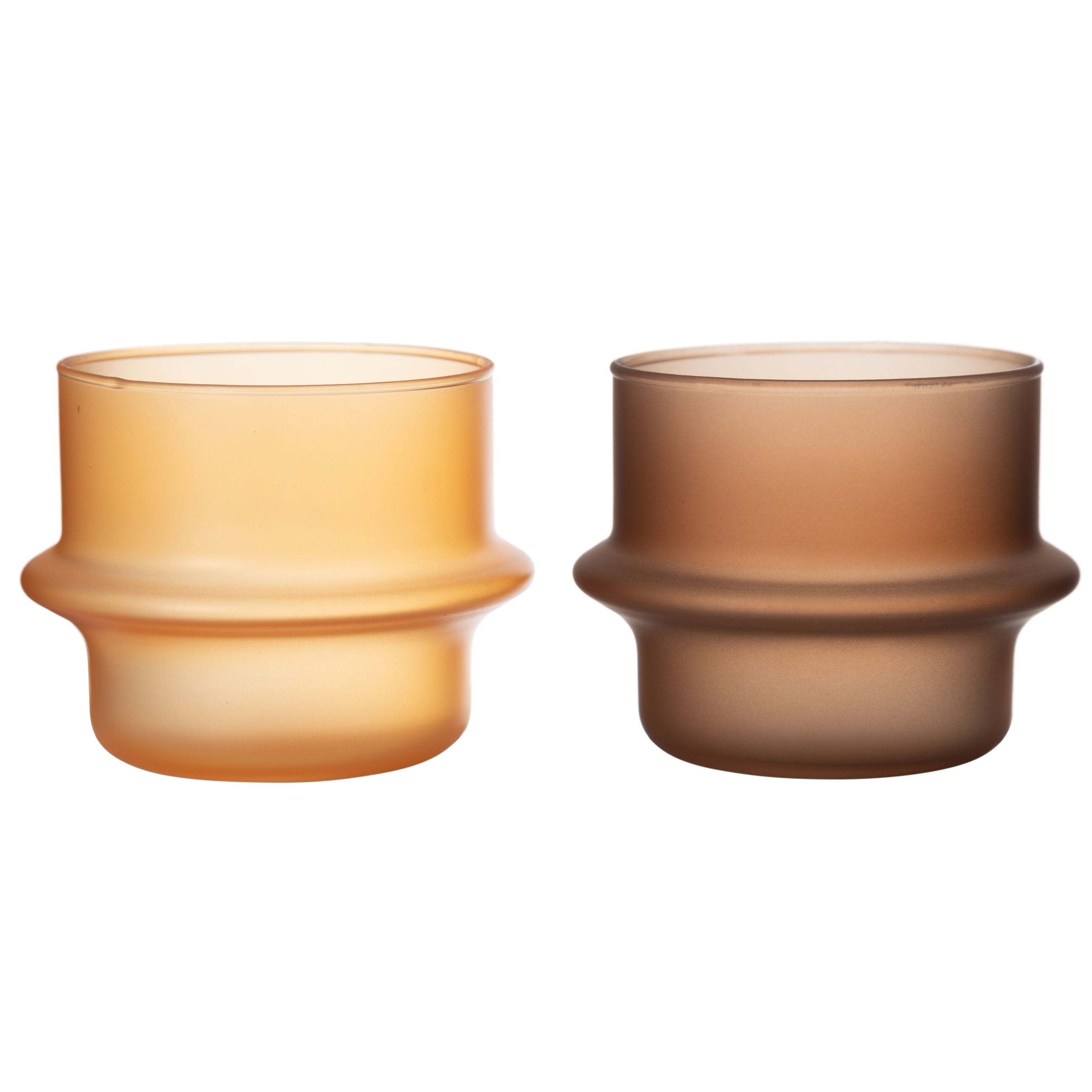 Mudo Home X İDEALİST Duo Bardak 2'Li Set Amber&Turuncu