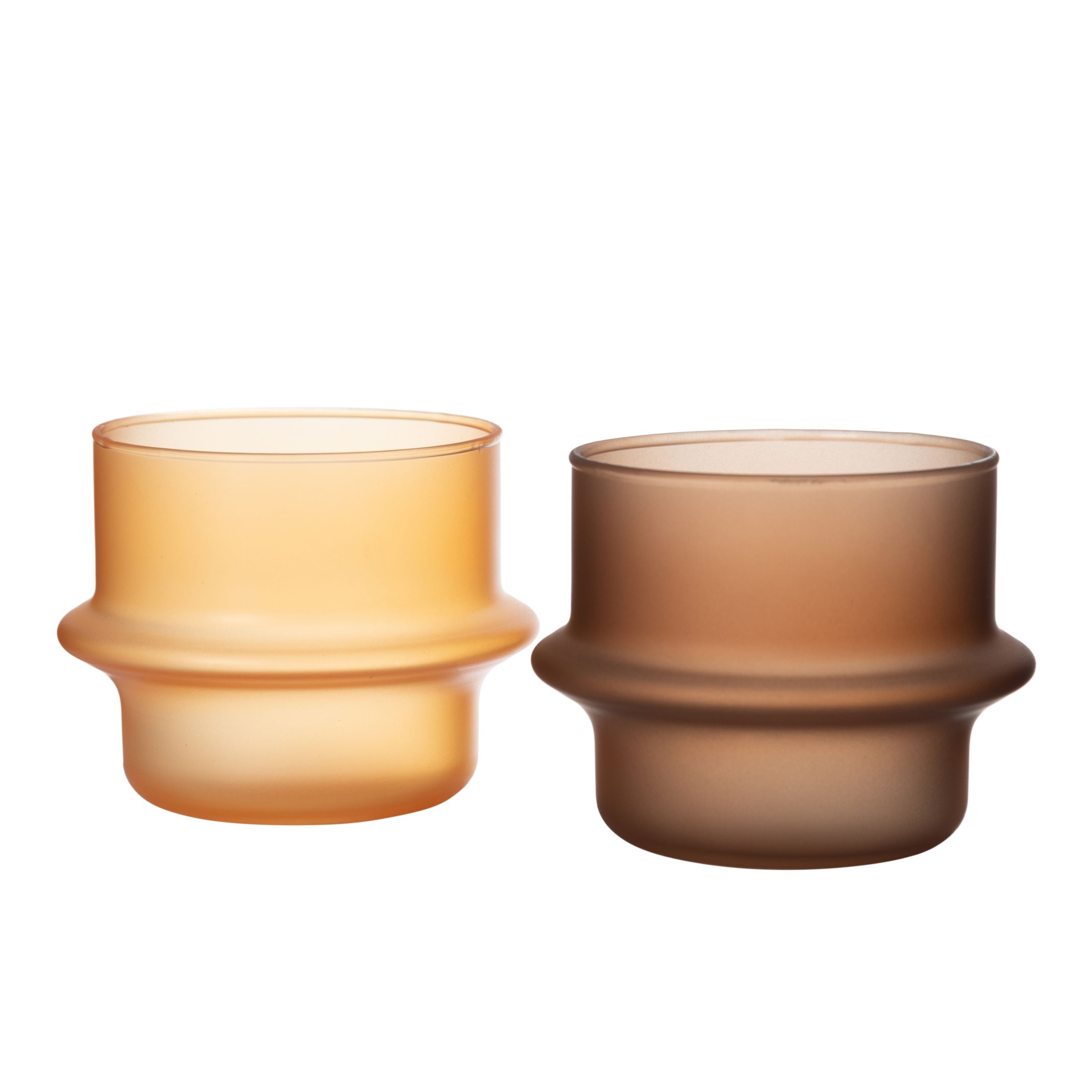 Mudo Home X İDEALİST Duo Bardak 2'Li Set Amber&Turuncu