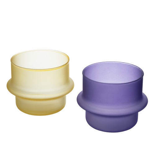 Mudo Home X İDEALİST Duo Bardak 2'Li Set Sarı&Mor