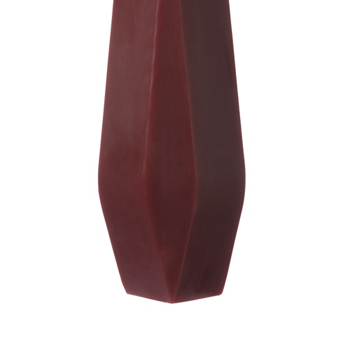  Mudo Home X İDEALİST Pia Sütun Mum Bordo 6,9X18,5